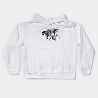 Unicorn Magicians Kids Hoodie